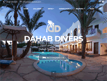 Tablet Screenshot of dahabdivers.com